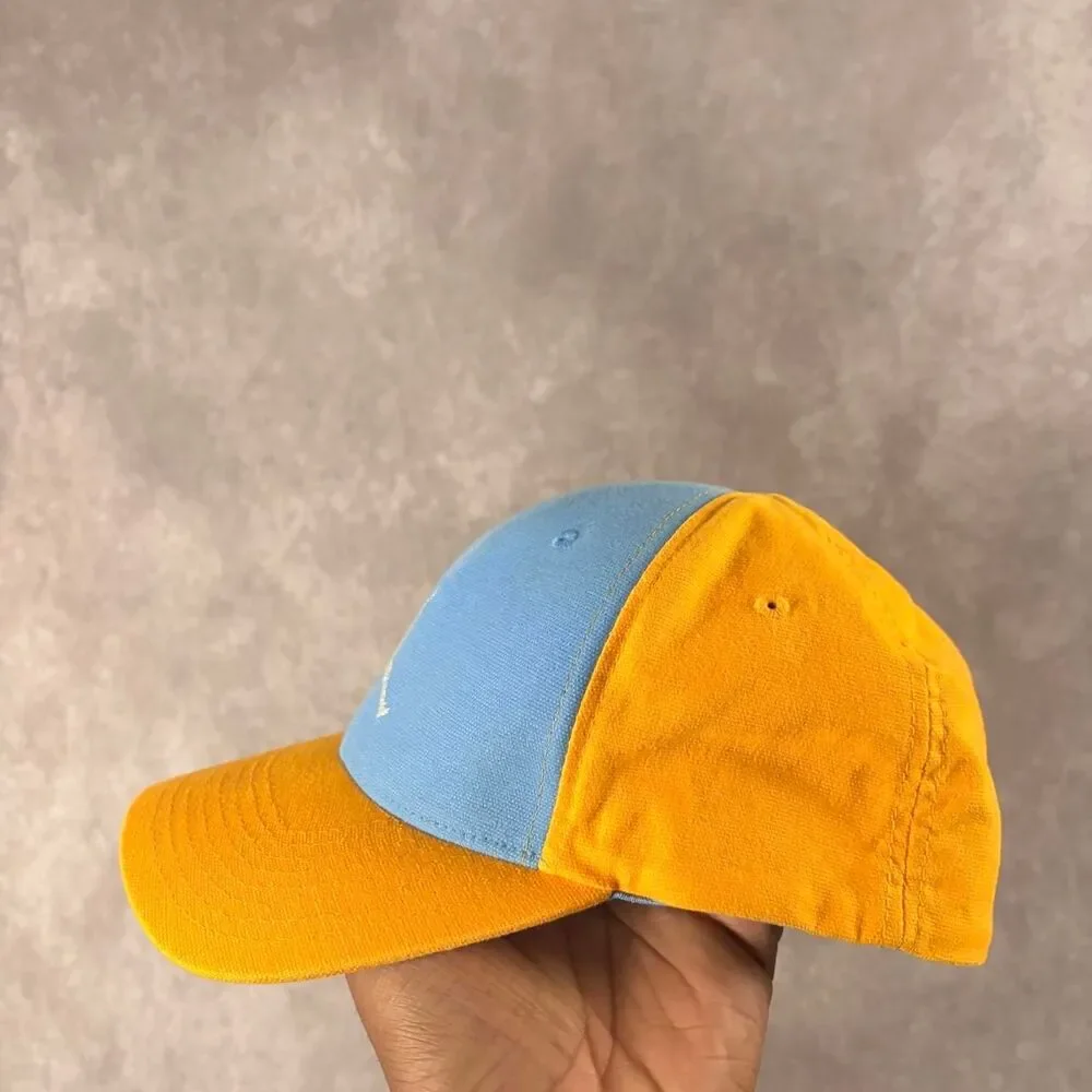 air jordan blue and yellow stretch hat